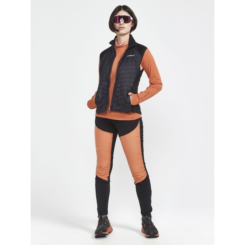 Craft ženski funkcionalen brezrokavnik ADV ESSENCE WARM VEST W BLACK