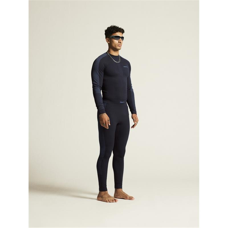 CRAFT MOŠKA MAJICA Z DOLGIMI ROKAVI ADV WARM INTENSITY LS TEMNO MODRA BLAZE-ROYAL - AKTIVNO PERILO