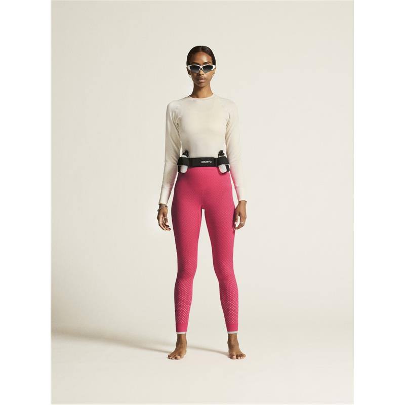 CRAFT ŽENSKA MAJICA Z DOLGIMI ROKAVI ADV WARM INTENSITY LS TOFU-PLASTER - AKTIVNO PERILO