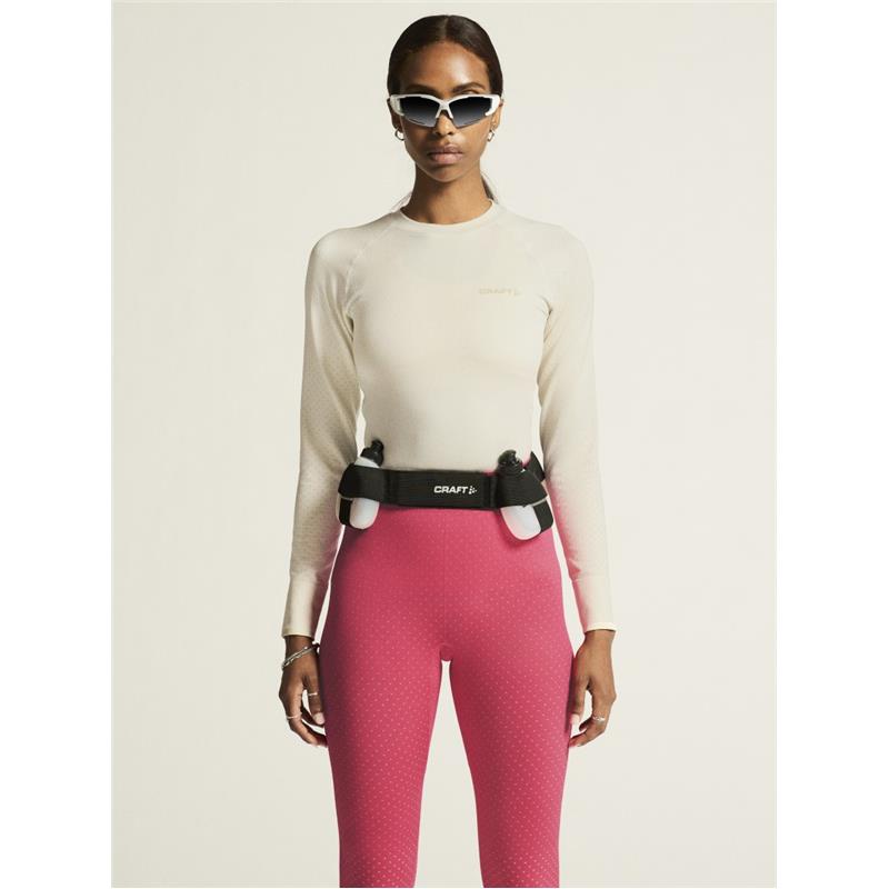 CRAFT ŽENSKA MAJICA Z DOLGIMI ROKAVI ADV WARM INTENSITY LS TOFU-PLASTER - AKTIVNO PERILO
