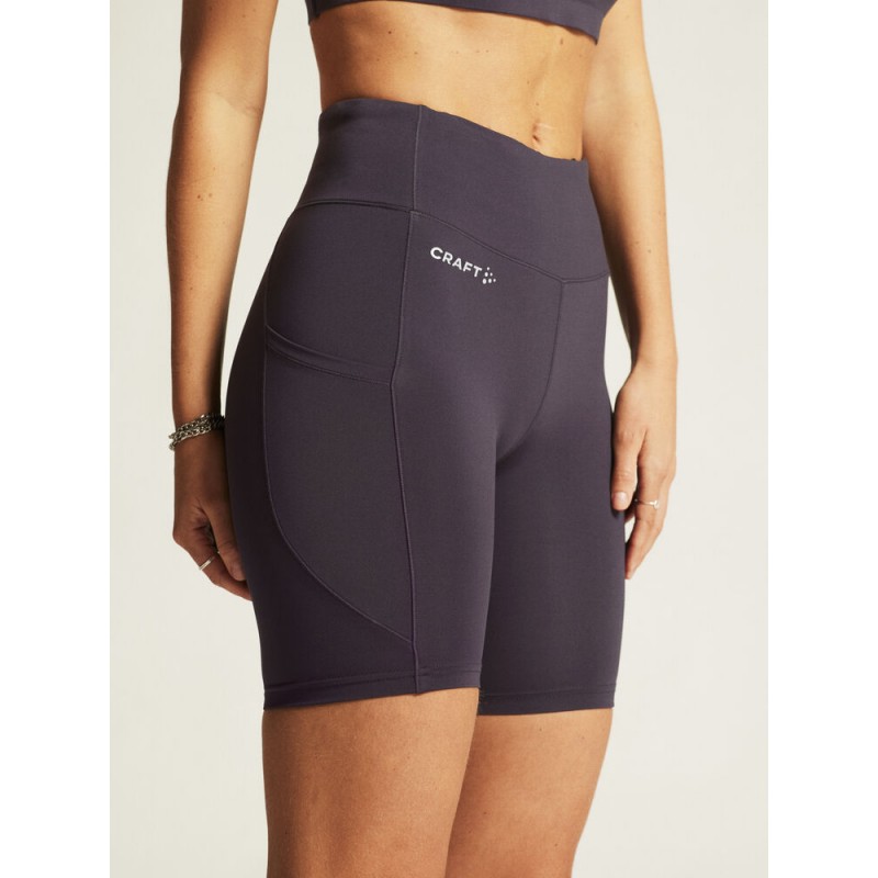 CRAFT ŽENSKE KRATKE PAJKICE ADV ESSENCE SHORT TIGHTS 2 TEMNO VIJOLIČNA DK PLUM