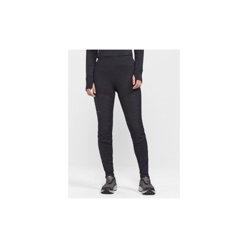 CRAFT ŽENSKE ZIMSKE PAJKICE Z IZOLACIJSKIM OBLAZINJENJEM ADV SUBZ TIGHTS 3 BLACK