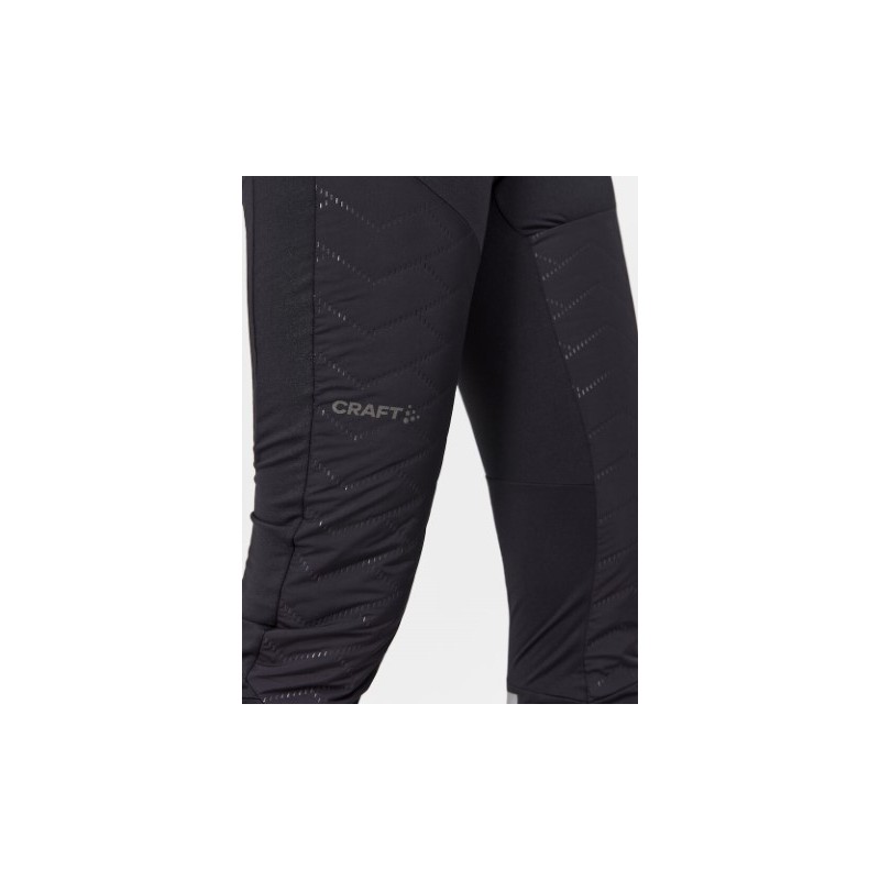 CRAFT ŽENSKE ZIMSKE PAJKICE Z IZOLACIJSKIM OBLAZINJENJEM ADV SUBZ TIGHTS 3 BLACK