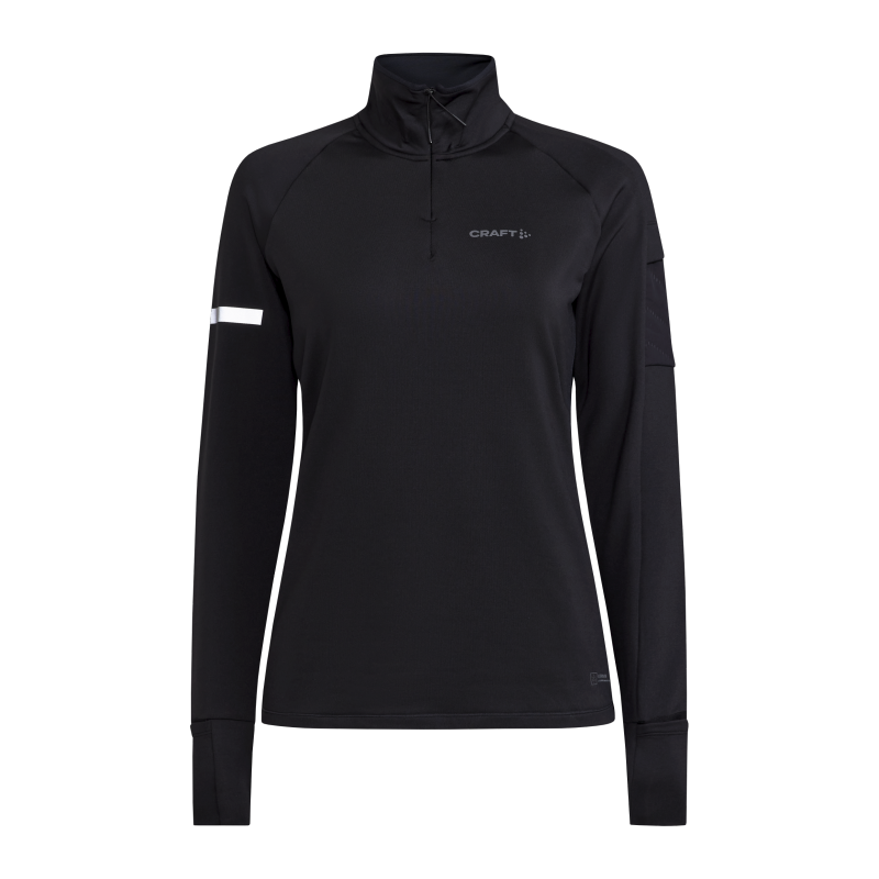 CRAFT ŽENSKA PULI MAJICA Z DOLGIMI ROKAVI ADV SUBZ LS 2 BLACK
