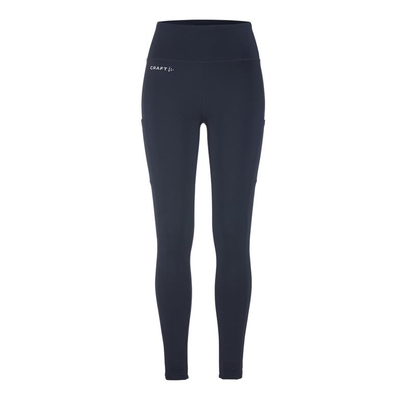 CRAFT ŽENSKE DOLGE ZIMSKE PAJKICE Z VISOKIM PASOM ADV ESSENCE HIGH WAIST WARM TIGHTS TEMNO MODRA BLAZE