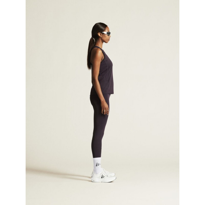 CRAFT ŽENSKA MAJICA BREZ ROKAVOV ADV ESSENCE SINGLET 2 TEMNO VIJOLIČNA - DK PLUM