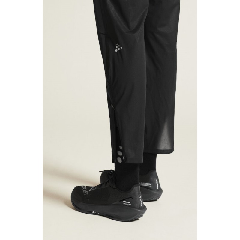 CRAFT ŽENSKE 100% VODOODPORNE TANKE DOLGE HLAČE PRO HYDRO LIGHTWEIGHT PANTS BLACK