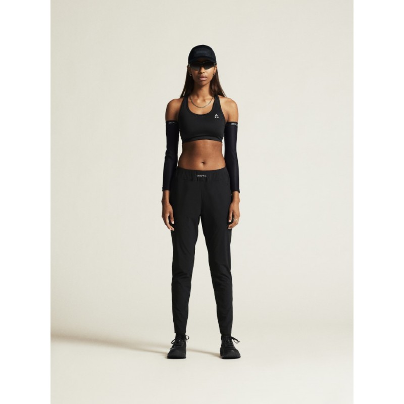 CRAFT ŽENSKE DOLGE, TANKE ELASTIČNE ŠPORTNE HLAČE ADV ESSENCE TRAINING PANTS 2 BLACK