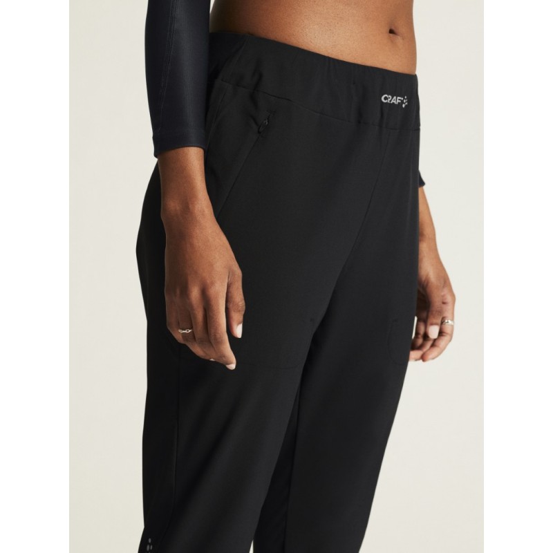 CRAFT ŽENSKE DOLGE, TANKE ELASTIČNE ŠPORTNE HLAČE ADV ESSENCE TRAINING PANTS 2 BLACK