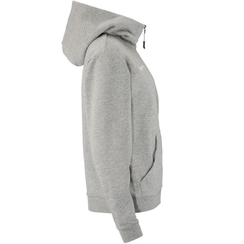 CRAFT ŽENSKA BOMBAŽNA JOPICA Z ZADRGO COMMUNITY 2.0. LOGO FZ HOODIE GREY MELANGE