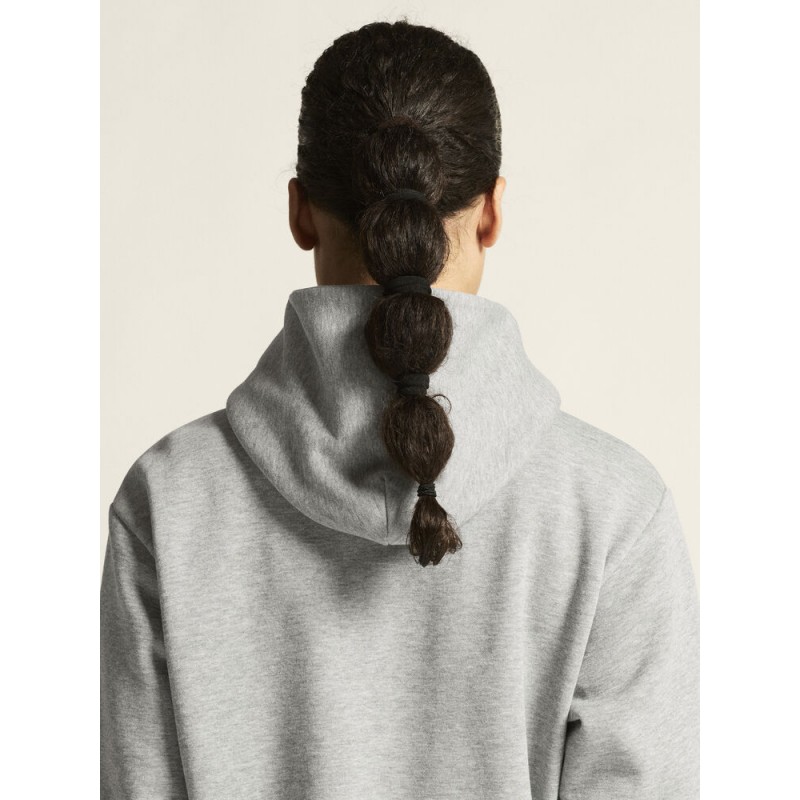 CRAFT ŽENSKA BOMBAŽNA JOPICA Z ZADRGO COMMUNITY 2.0. LOGO FZ HOODIE GREY MELANGE