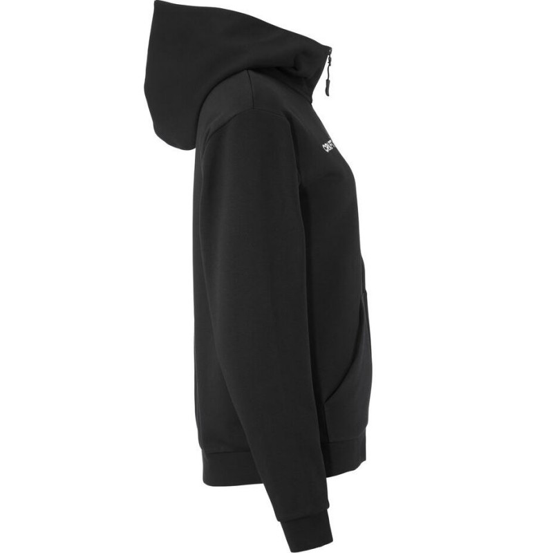 CRAFT ŽENSKA JOPICA Z ZADRGO COMMUNITY 2.0. LOGO FZ HOODIE BLACK