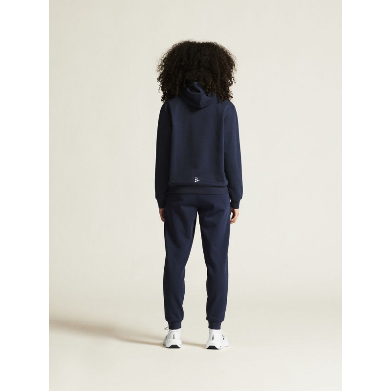CRAFT ŽENSKE DOLGE BOMBAŽNE HLAČE COMMUNITY 2.0. PANTS TEMNO MODRE NAVY