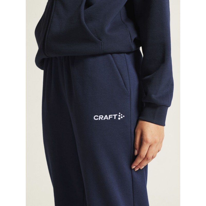 CRAFT ŽENSKE DOLGE BOMBAŽNE HLAČE COMMUNITY 2.0. PANTS TEMNO MODRE NAVY