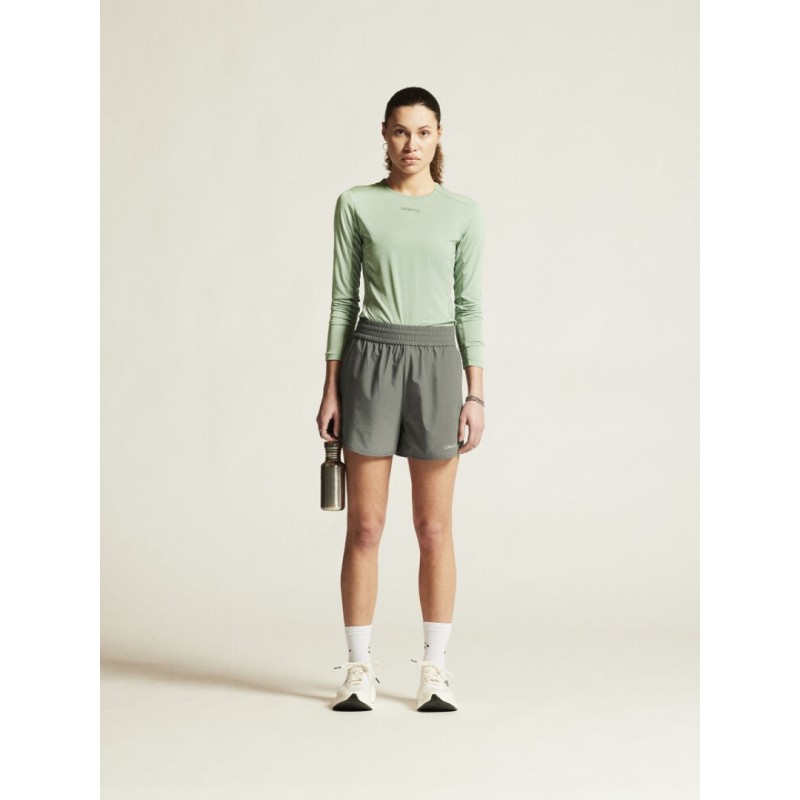 CRAFT ŽENSKE RAZTEGLJIVE KRATKE HLAČE CORE ESSENCE SHORTS LEAF