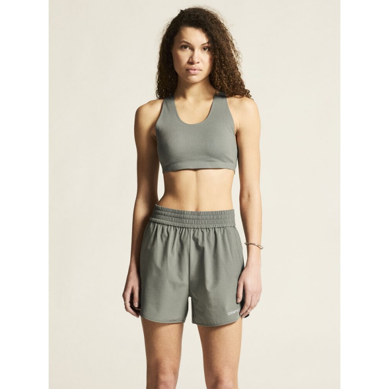 CRAFT PODLOŽEN ŽENSKI ŠPORTNI MODRČEK COLLECTIVE PADDED SPORTSBRA LEAF