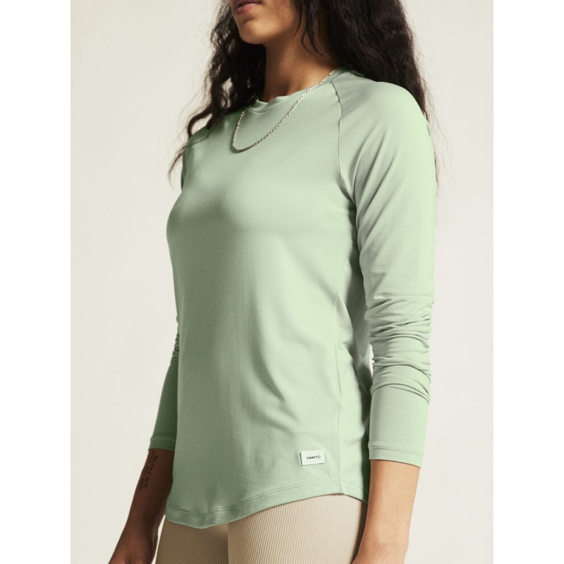 CRAFT ŽENSKA MAJICA Z DOLGIMI ROKAVI COLLECTIVE LS TEE GLACIAL