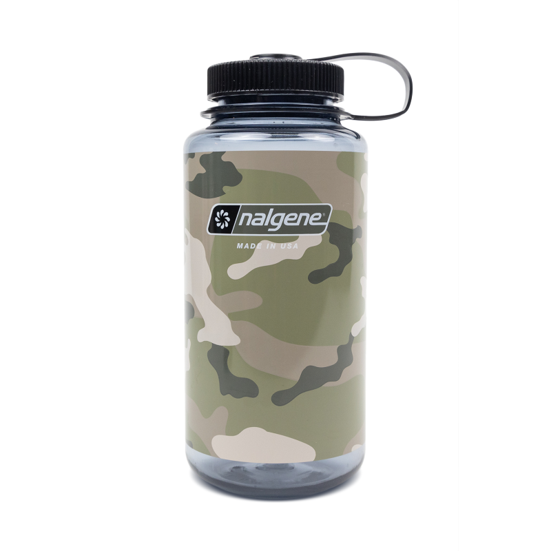 NALGENE FLAŠKA ŠIROKO GRLO 1000ML GRAY WITH BLACK CAMO PRINT SUSTAIN