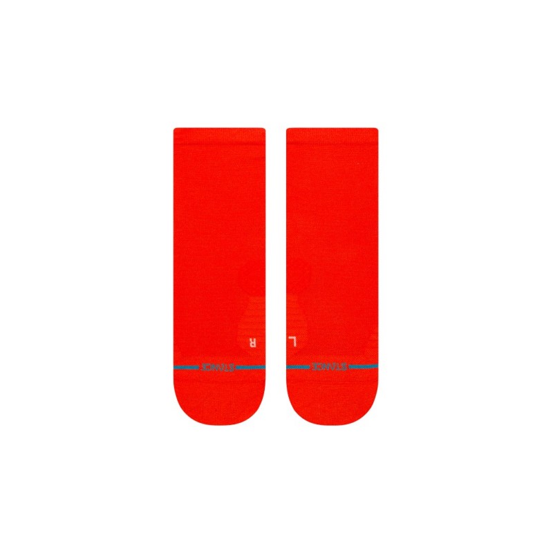 stance tehnične nogavice quarter red ultra