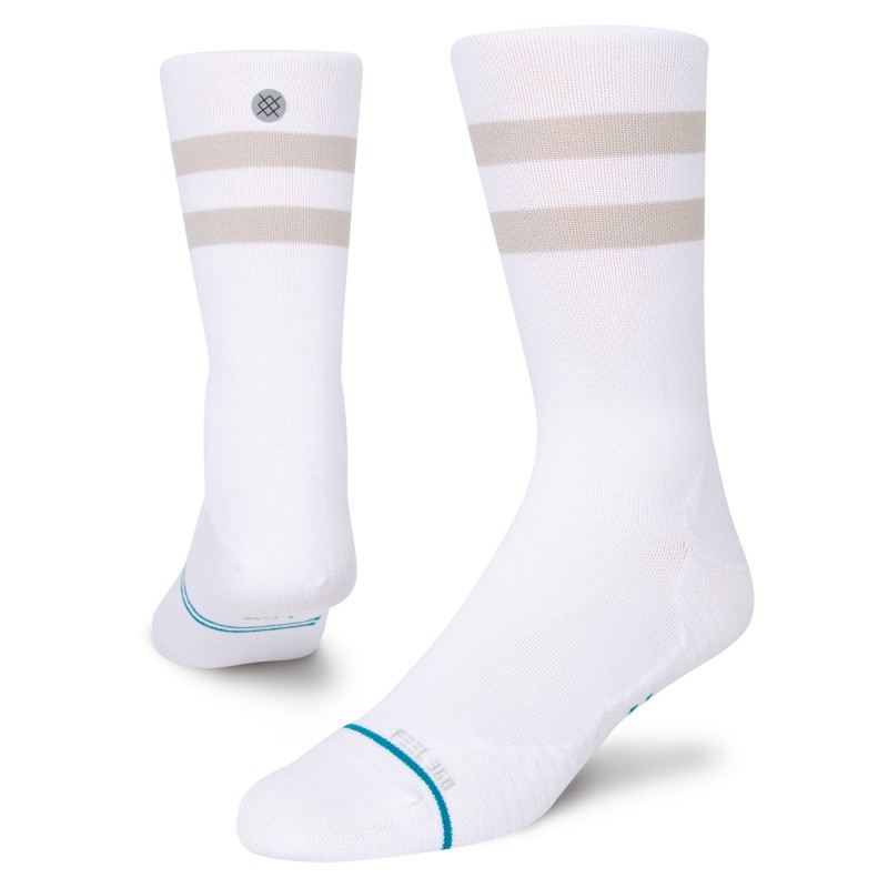 stance tehnične nogavice crew franchise white