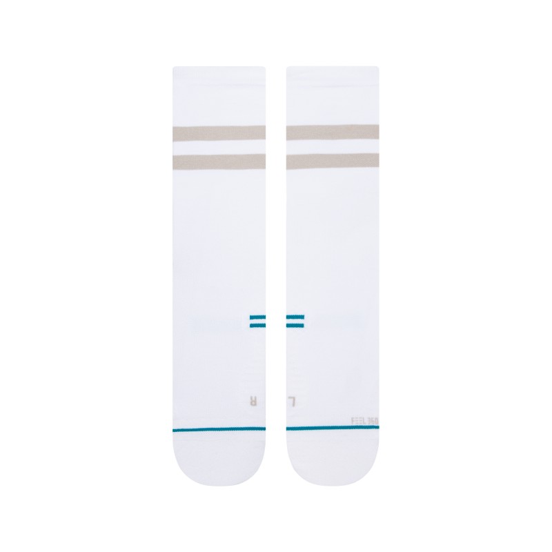 stance tehnične nogavice crew franchise white