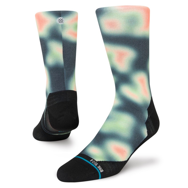 STANCE TEHNIČNE NOGAVICE HEAT CREW WASHEDBLACK