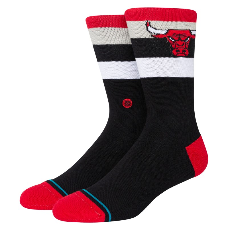 STANCE NOGAVICE NBA BULLS ST CREW RED