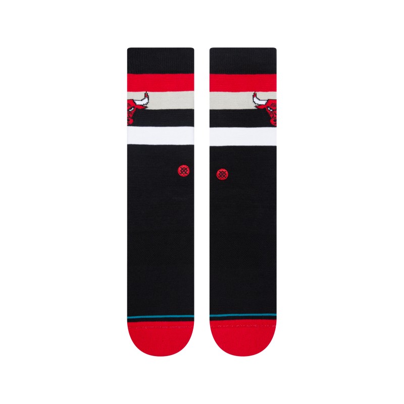 STANCE NOGAVICE NBA BULLS ST CREW RED