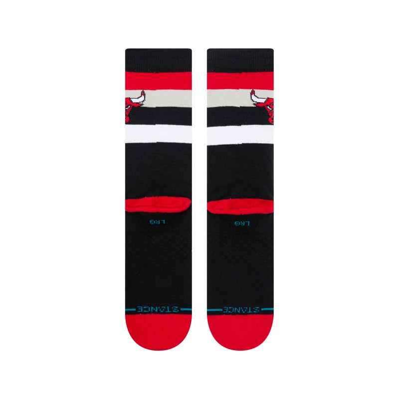 STANCE NOGAVICE NBA BULLS ST CREW RED