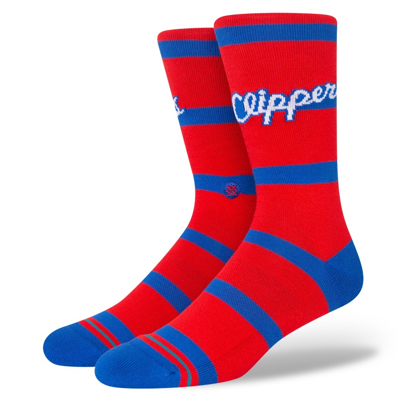 STANCE NOGAVICE NBA CLASSICS CLIPPERS CREW RED