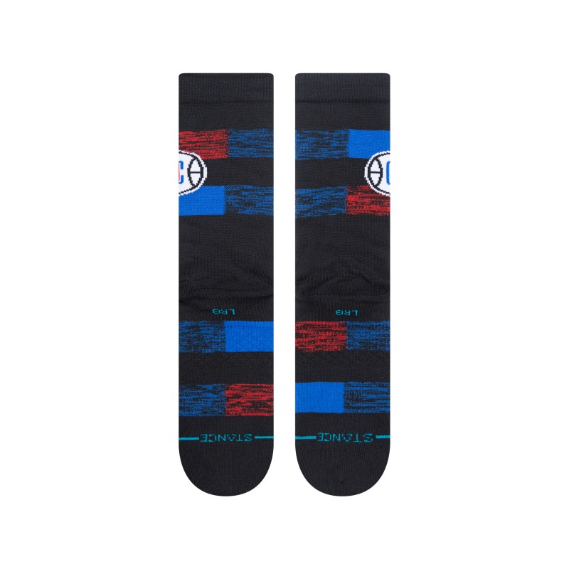 STANCE NOGAVICE NBA CLIPPERS CRYPTIC CREW BLACK