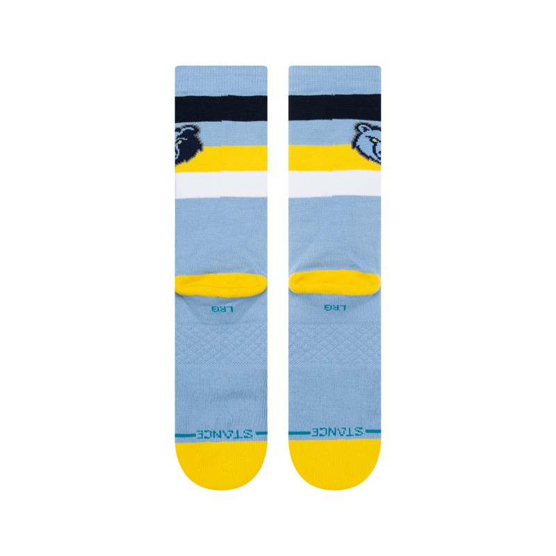 STANCE NOGAVICE NBA GRIZZLIES ST CREW BLUE