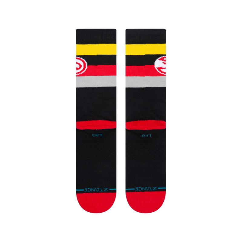 STANCE NOGAVICE NBA HAWKS ST CREW BLACK