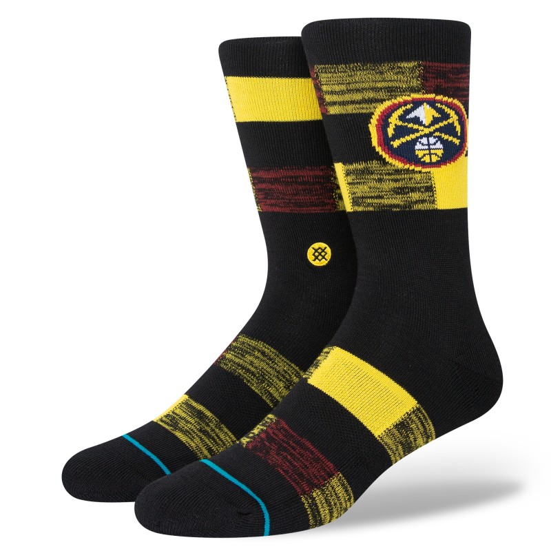 STANCE NOGAVICE NBA NUGGETS CRYPTIC CREW BLACK