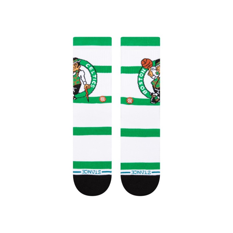 stance nba nogavice crew prep bos green
