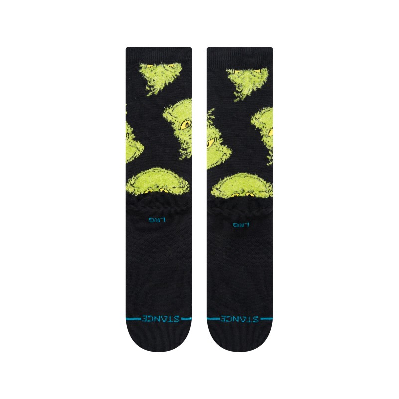 STANCE NOGAVICE MEAN ONE CREW BLACK