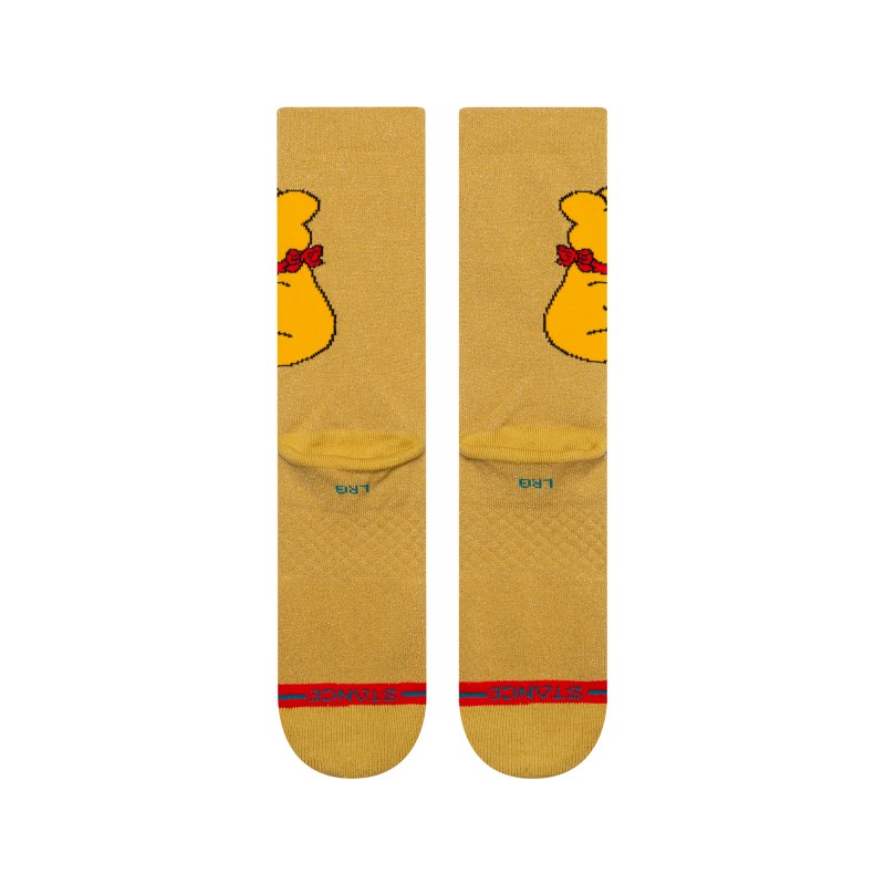 STANCE NOGAVICE HARIBO GUMMIEBEAR CREW GOLD