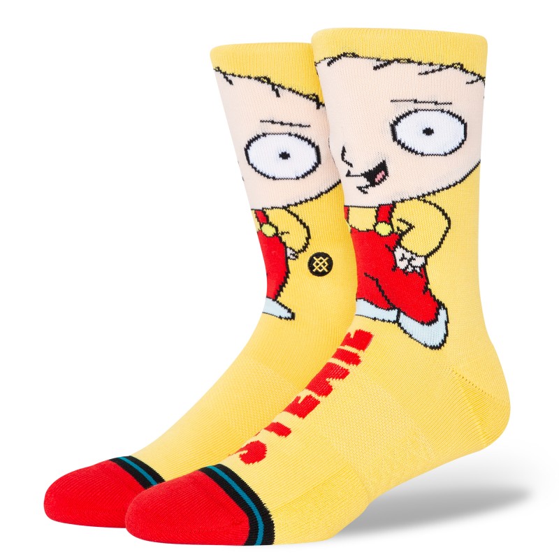 STANCE NOGAVICE STEWIE CREW YELLOW