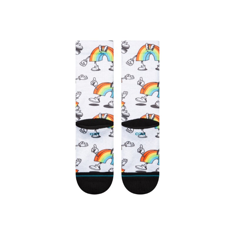 stance nogavice vibeon rainbow crew