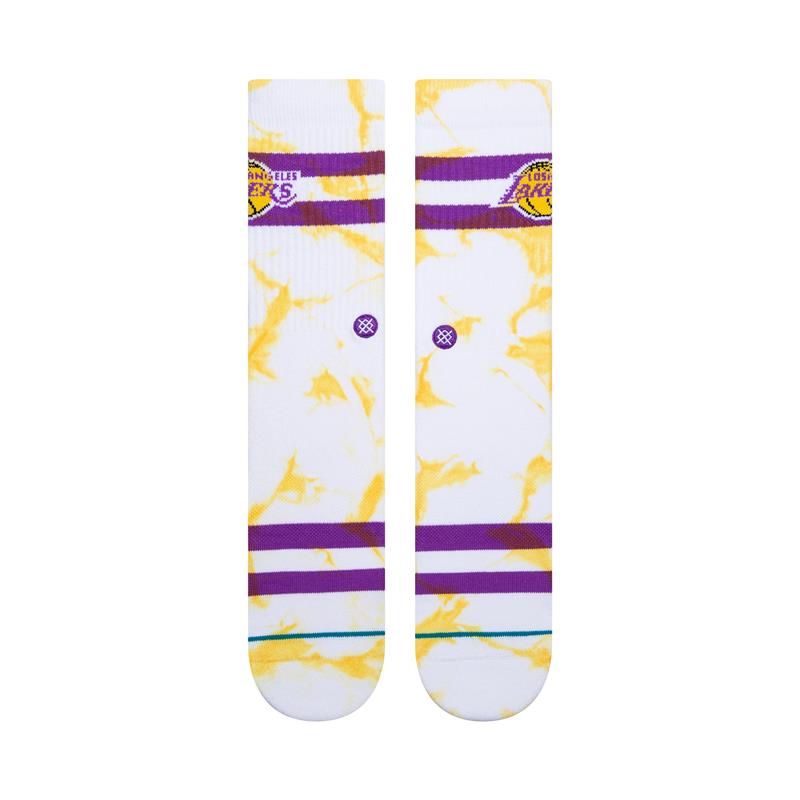 stance nogavice lakers dyed gold