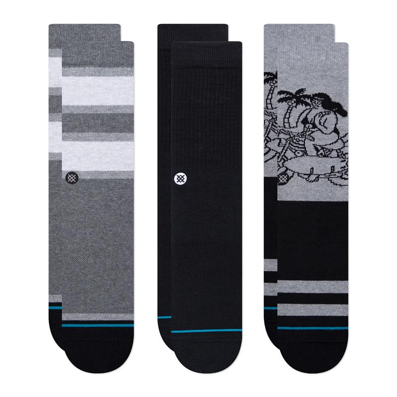 stance nogavice transporter 3 pack black