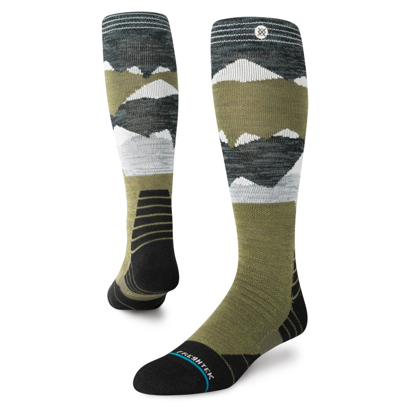 STANCE VOLNENE TEHNIČNE NOGAVICE LONELY PEAKS OTC TEAL