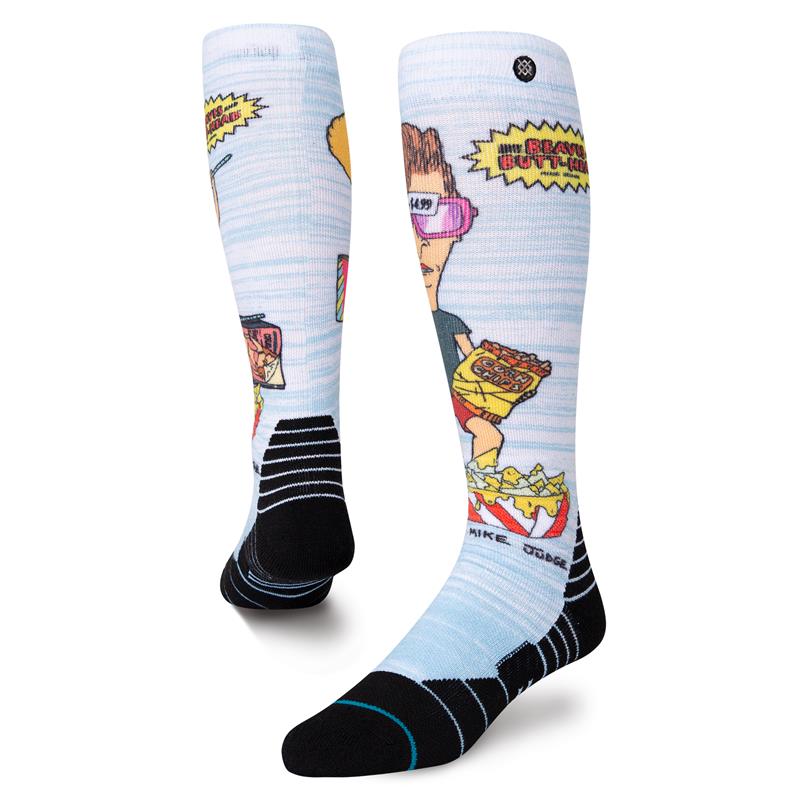 stance tehnične nogavice nachos rule snow blue