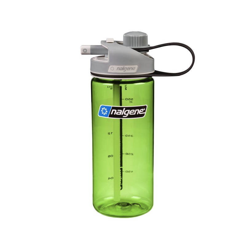 NALGENE STEKLENIČKA MULTIDRINK 600ML GREEN WITH GRAY CAP SUSTAIN