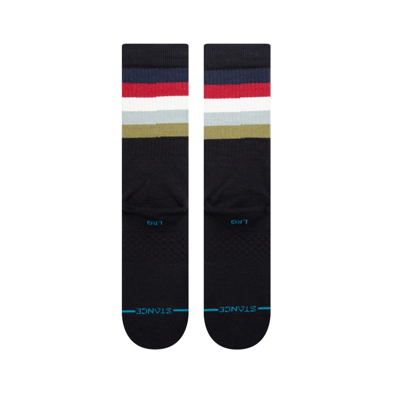 STANCE NOGAVICE MALIBOO CREW BLACKFADE