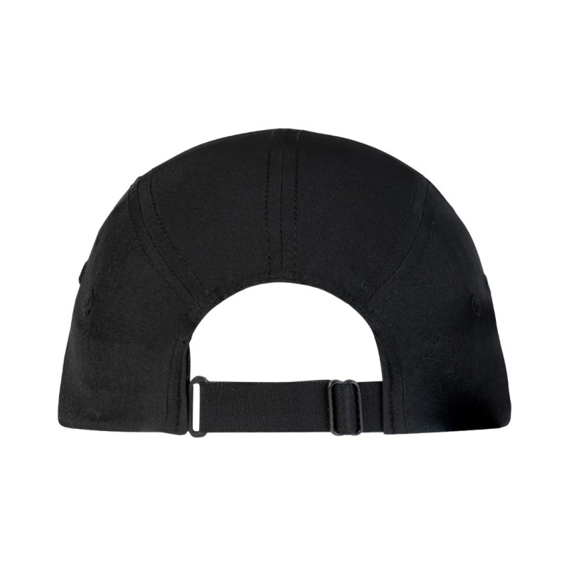 BUFF® ŠPORTNA KAPA 5 PANEL GO CAP SOLID BLACK               