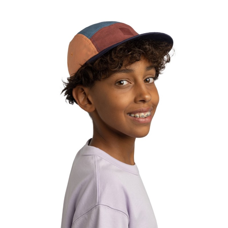 BUFF® OTROŠKA ŠPORTNA KAPA 5 PANEL GO CAPCOLART BLUE KIDS