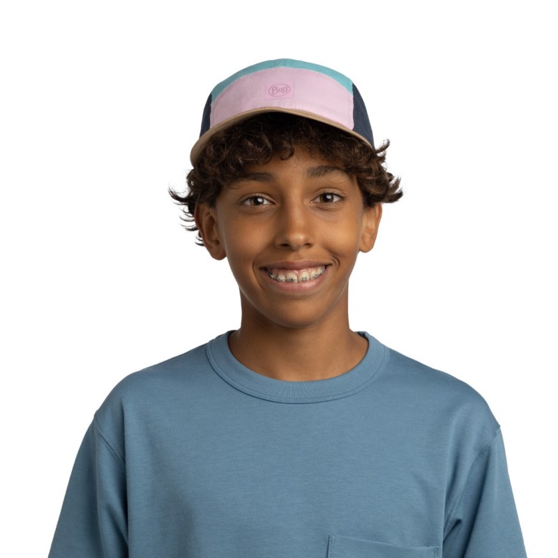 BUFF® OTROŠKA ŠPORTNA KAPA 5 PANEL GO CAPCOLART NIGHT BLUE KIDS