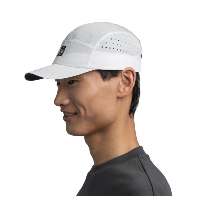 buff® športna kapa speed solid white