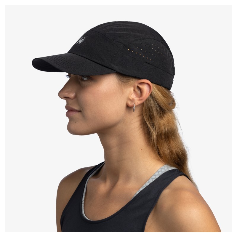 BUFF® ŠPORTNA KAPA SPEED SOLID BLACK                            